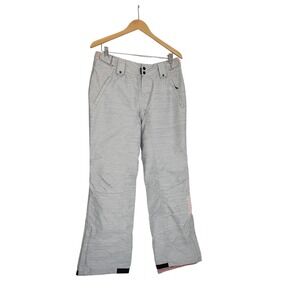 Bench Ski Snow Pants -NWT Gray White Textured Waterproof Insulated Womens‎ Small